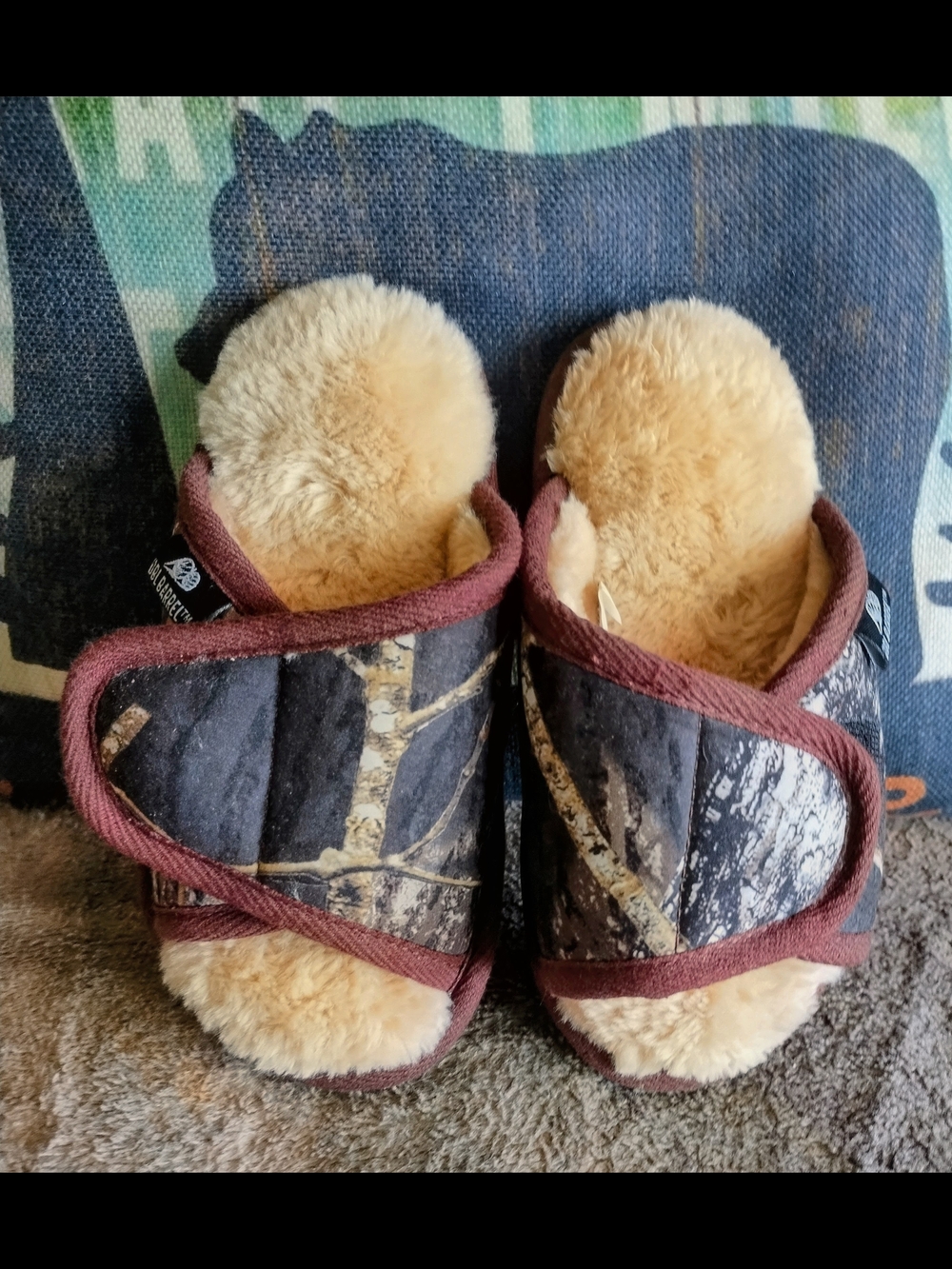 New Double Barrel  Toddlers camouflage slipper, Size 10-11